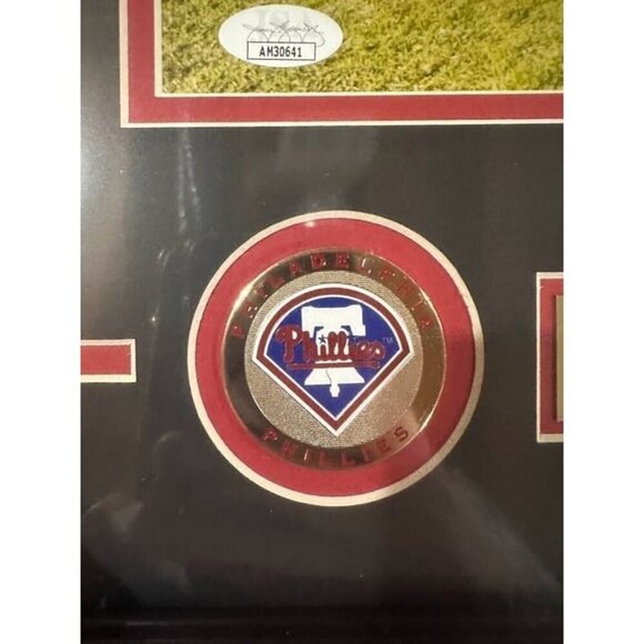 Phillie Phanatic signed autographed Philadelphia Phillies 11x14 framed photo JSA - Picture 5 of 6